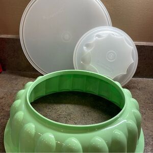 Vintage Tupperware Jel N Serve Mold Plastic Form Jello Ring Dessert Classic